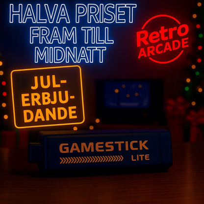 RetroArcade™️Ⅰ Gamestick + 2 Gåvor